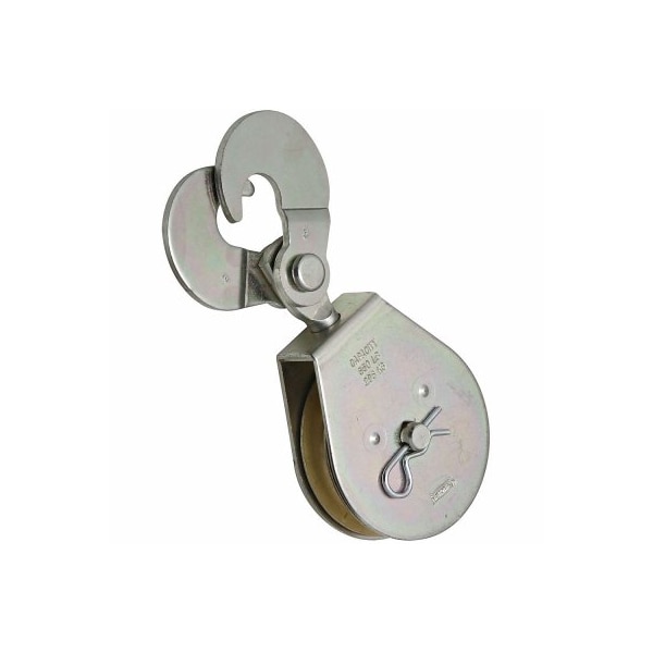 National Hardware 3 ZN Sciss Hook Pulley N229-013 - main